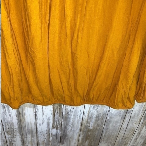 Lane Bryant Mustard Blouse - Picture 2 of 5